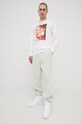 Tepláky Levi's A0767.0023 zelená SS22