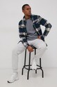 Kalhoty Superdry M7010797A.5WB šedá SS22