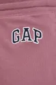 różowy GAP spodnie dresowe bawełniane