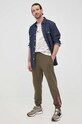 Tommy Hilfiger spodnie dresowe UM0UM02566.PPYY zielony SS22