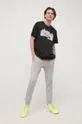 Bavlněné kalhoty adidas Originals Adicolor HC5125 světle šedá