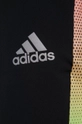 črna Hlače za tek adidas Performance