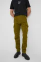 zielony C.P. Company spodnie