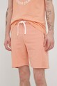 Tom Tailor pantaloni scurti din bumbac bumbac portocaliu 1031375.28858