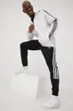 Παντελόνι φόρμας adidas Performance μαύρο