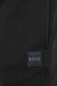 BOSS spodnie dresowe bawełniane BOSS ORANGE 50468448 czarny 50468448