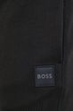 czarny BOSS spodnie dresowe bawełniane BOSS CASUAL 50468448