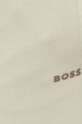 BOSS spodnie dresowe bawełniane BOSS ORANGE beżowy 50472661