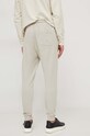 Odzież BOSS spodnie dresowe bawełniane BOSS CASUAL 50472661 beżowy