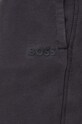 BOSS spodnie dresowe bawełniane BOSS ORANGE czarny 50472661