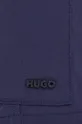 тёмно-синий Шорты HUGO