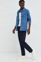 HUGO pantaloni 50468314 bleumarin AA00