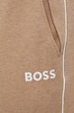 BOSS nadrág otthoni viseletre bézs 50469710