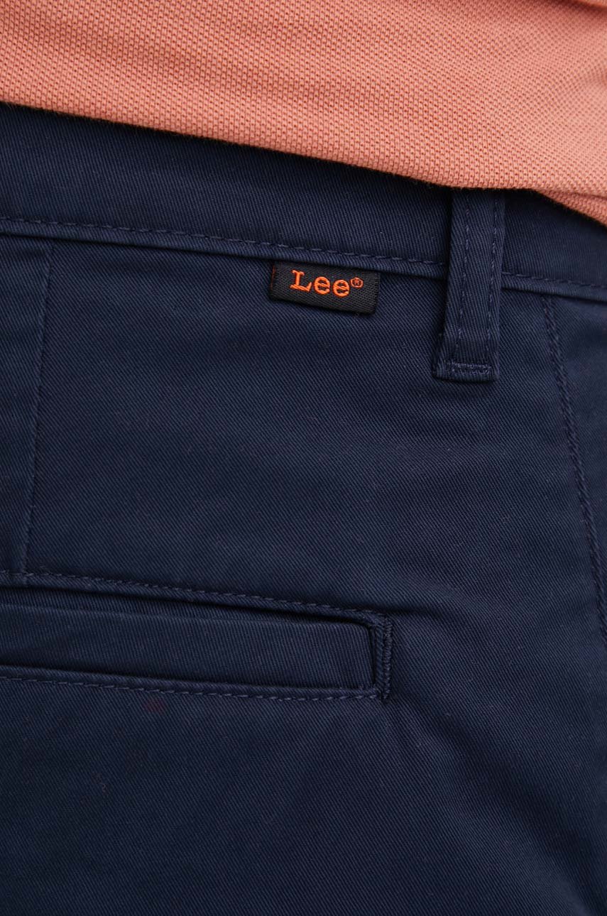 granatowy Lee spodnie