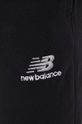 czarny New Balance spodnie dresowe UP21500BK