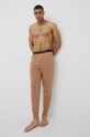 Calvin Klein Underwear spodnie dresowe 000NM2263E.PPYY brązowy SS22