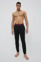 μαύρο Παντελόνι φόρμας Calvin Klein Underwear Ανδρικά