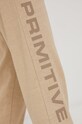 Primitive spodnie dresowe Cut n Sew beżowy pa122502.tan
