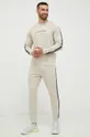 Calvin Klein Performance spodnie dresowe Active Icon beżowy