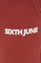 bordowy Sixth June spodnie