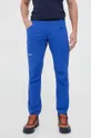 niebieski Salewa spodnie outdoorowe Agner Light Męski
