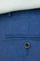 σκούρο μπλε Λινό παντελόνι Tommy Hilfiger