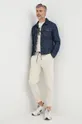 Calvin Klein spodnie dresowe beżowy
