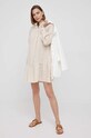 Pamučna haljina Y.A.S 26025714.CandiedGin bež SS22