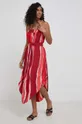 Φόρεμα Armani Exchange κόκκινο