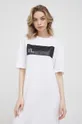biały Armani Exchange sukienka bawełniana 3LYA76.YJ3RZ