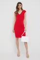 Armani Exchange sukienka 3LYAAK.YJ2UZ czerwony
