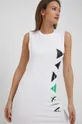 білий Бавовняна сукня Armani Exchange