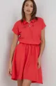 Šaty Emporio Armani červená