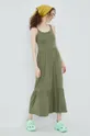 Φόρεμα Pieces πράσινο