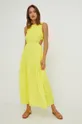 Φόρεμα Desigual κίτρινο