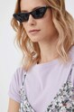 Vero Moda sukienka bawełniana zielony 10260756.DesertSage