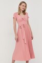 Guess sukienka WBGK86.WE6D1 różowy AW23