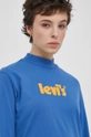 μπλε Βαμβακερό φόρεμα Levi's