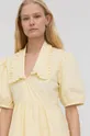 žltá Bavlnené šaty Herskind Noel