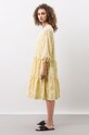 Îmbrăcăminte Ivy & Oak rochie din bumbac IO1122S7455 bej