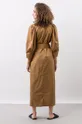 коричневий Бавовняна сукня Ivy Oak