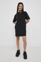 Bavlnené šaty adidas Originals HC2052 čierna