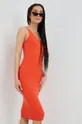 Vero Moda sukienka pomarańczowy
