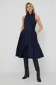 тёмно-синий Платье Lauren Ralph Lauren