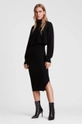 AllSaints sukienka i sweter MARGOT DRESS 4 % Elastan, 36 % Poliamid, 45 % Wełna, 15 % Alpaka