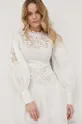 bijela Pamučna haljina Twinset