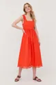 Платье Twinset оранжевый