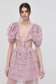 fioletowy For Love & Lemons sukienka