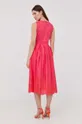 Бавовняна сукня MAX&Co. рожевий