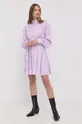 Платье Custommade фиолетовой